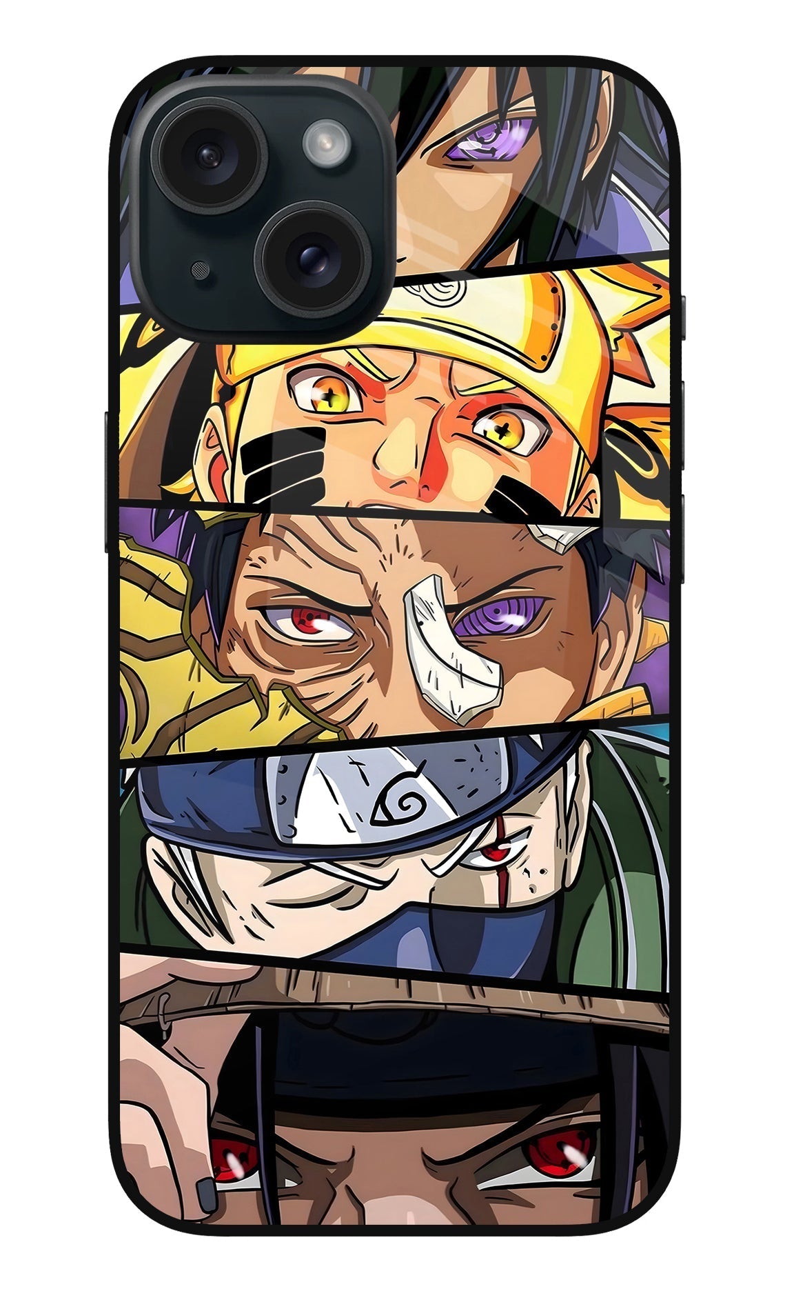 Naruto Character Case for iPhone 15