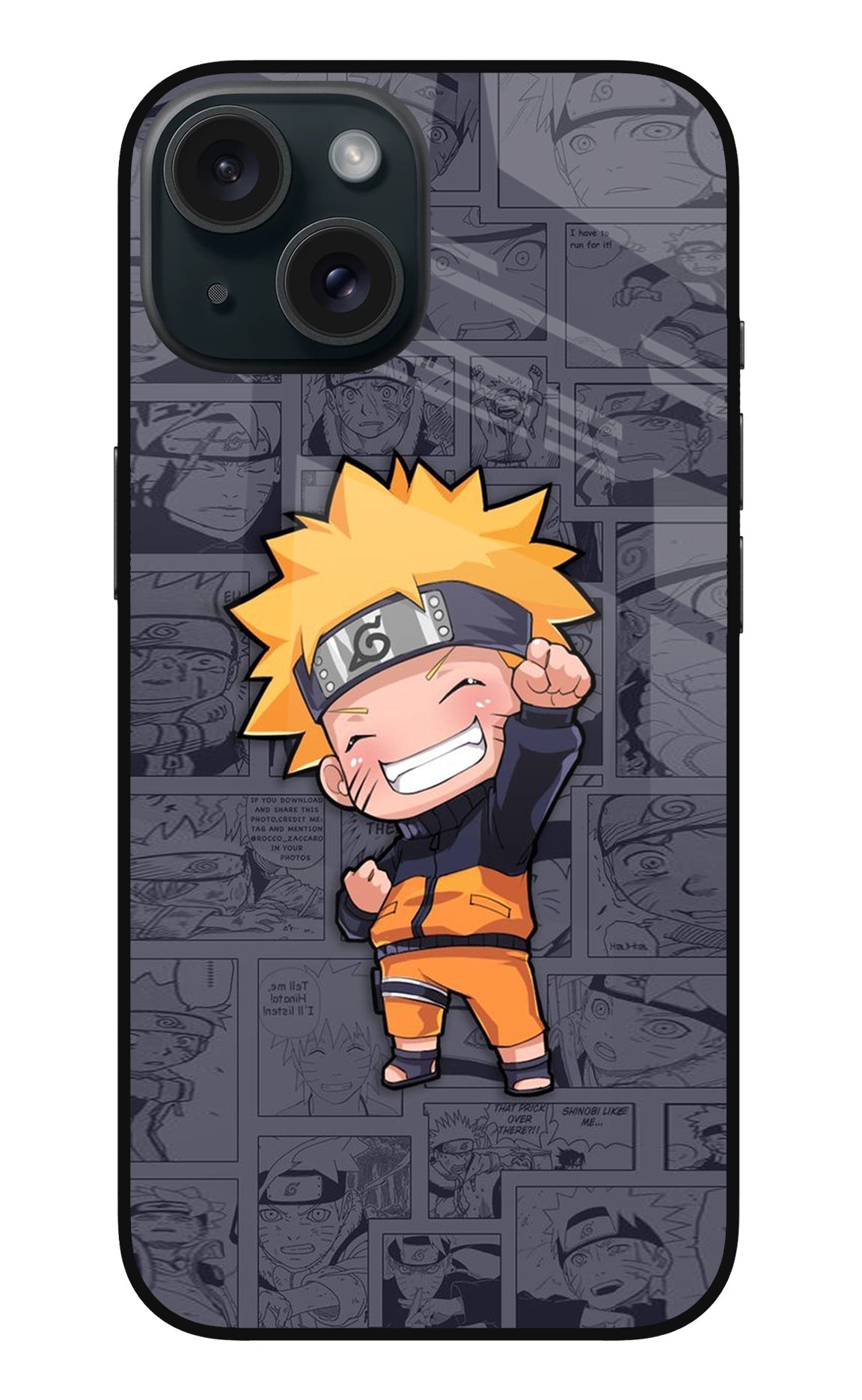 Chota Naruto Case for iPhone 15 Plus