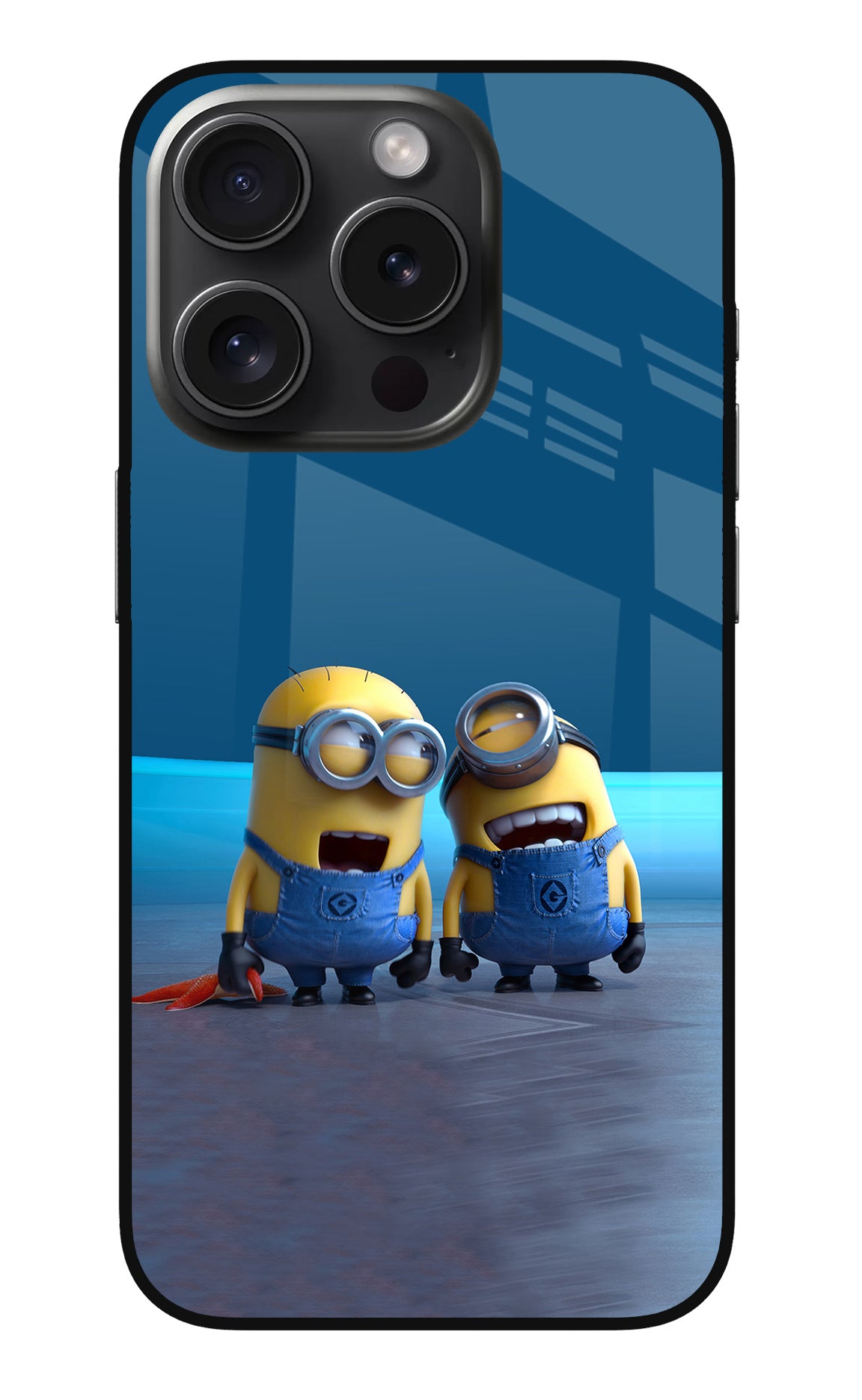 Minion Laughing Case for iPhone 15 Pro