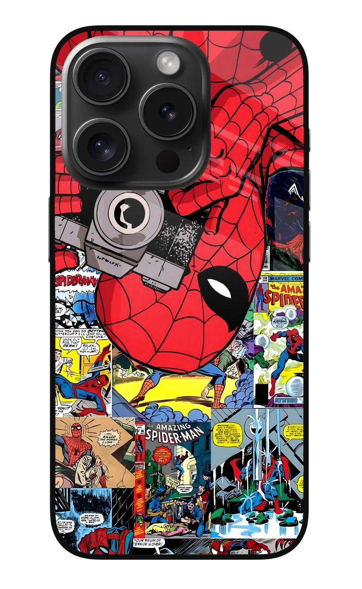 Spider Man Case for iPhone 15 Pro