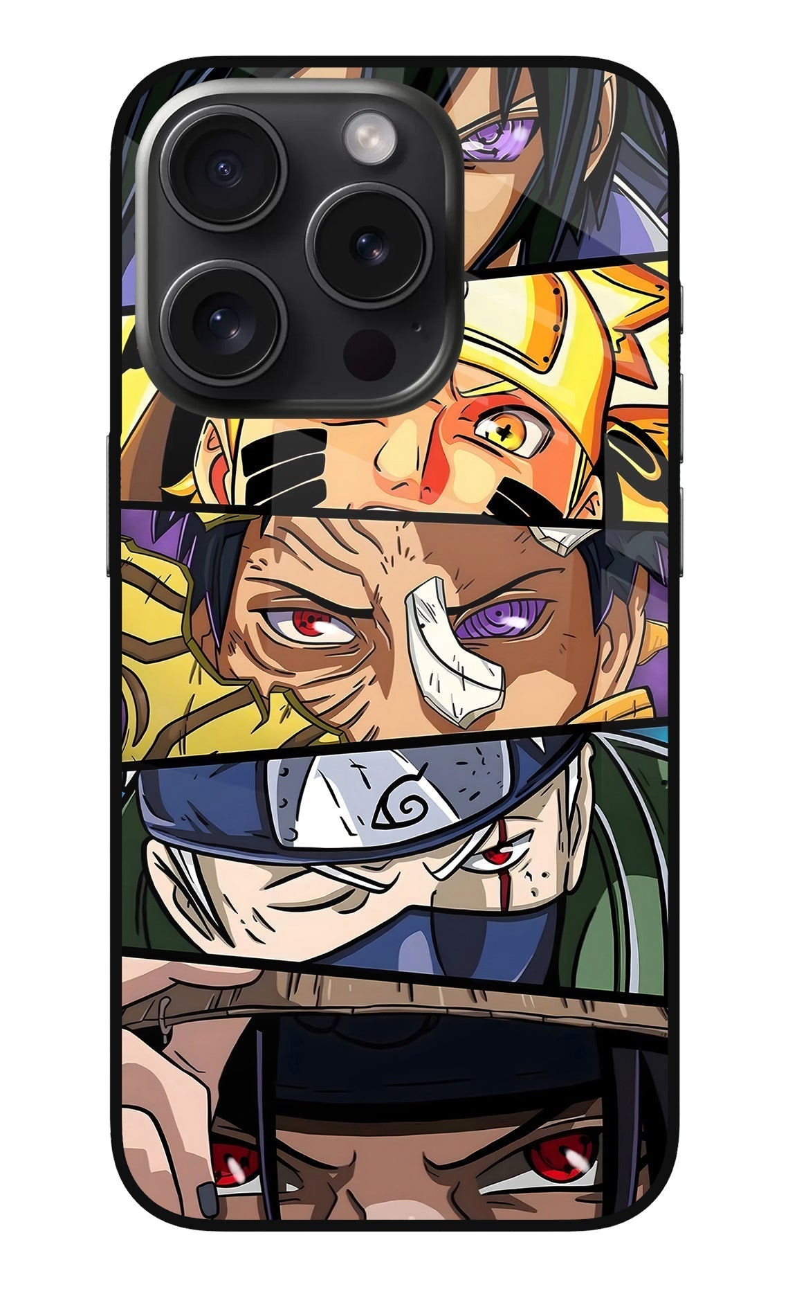 Naruto Character Case for iPhone 15 Pro