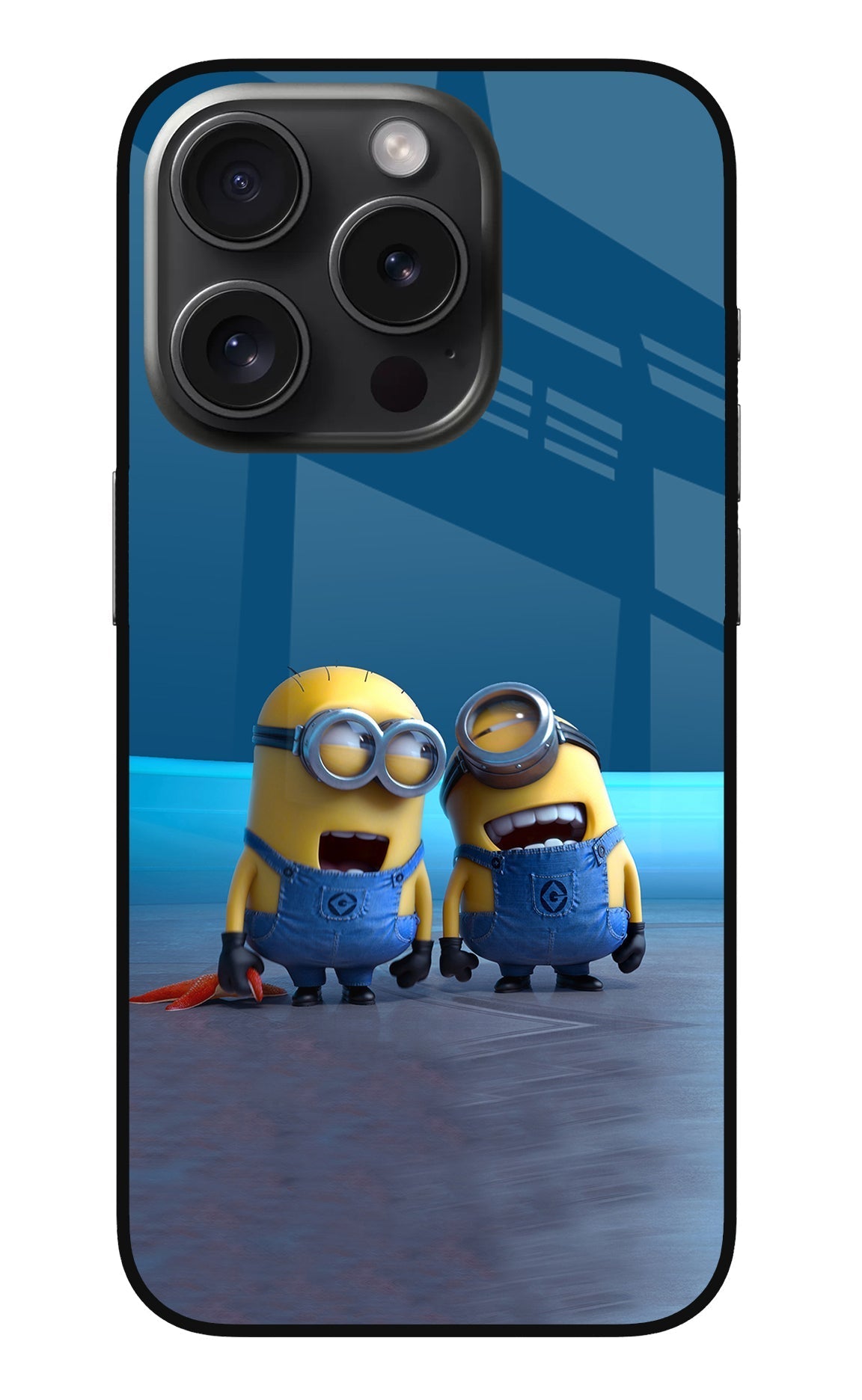 Minion Laughing Case for iPhone 15 Pro Max