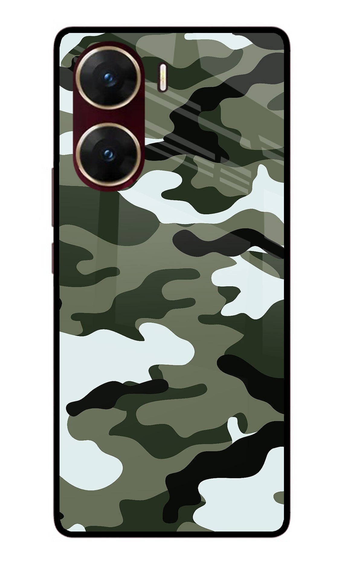 Camouflage Case for Vivo V29E