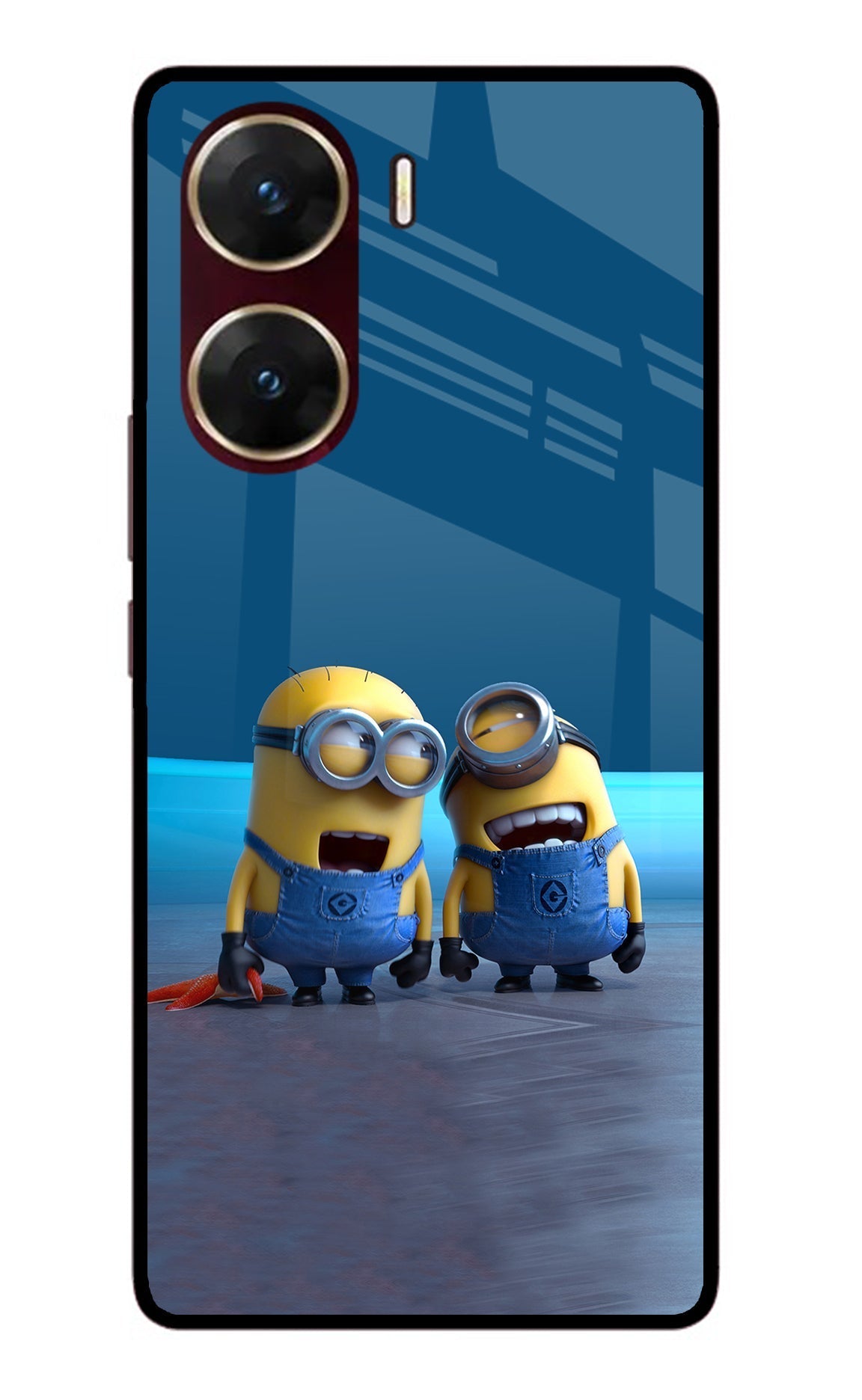 Minion Laughing Case for Vivo V29E