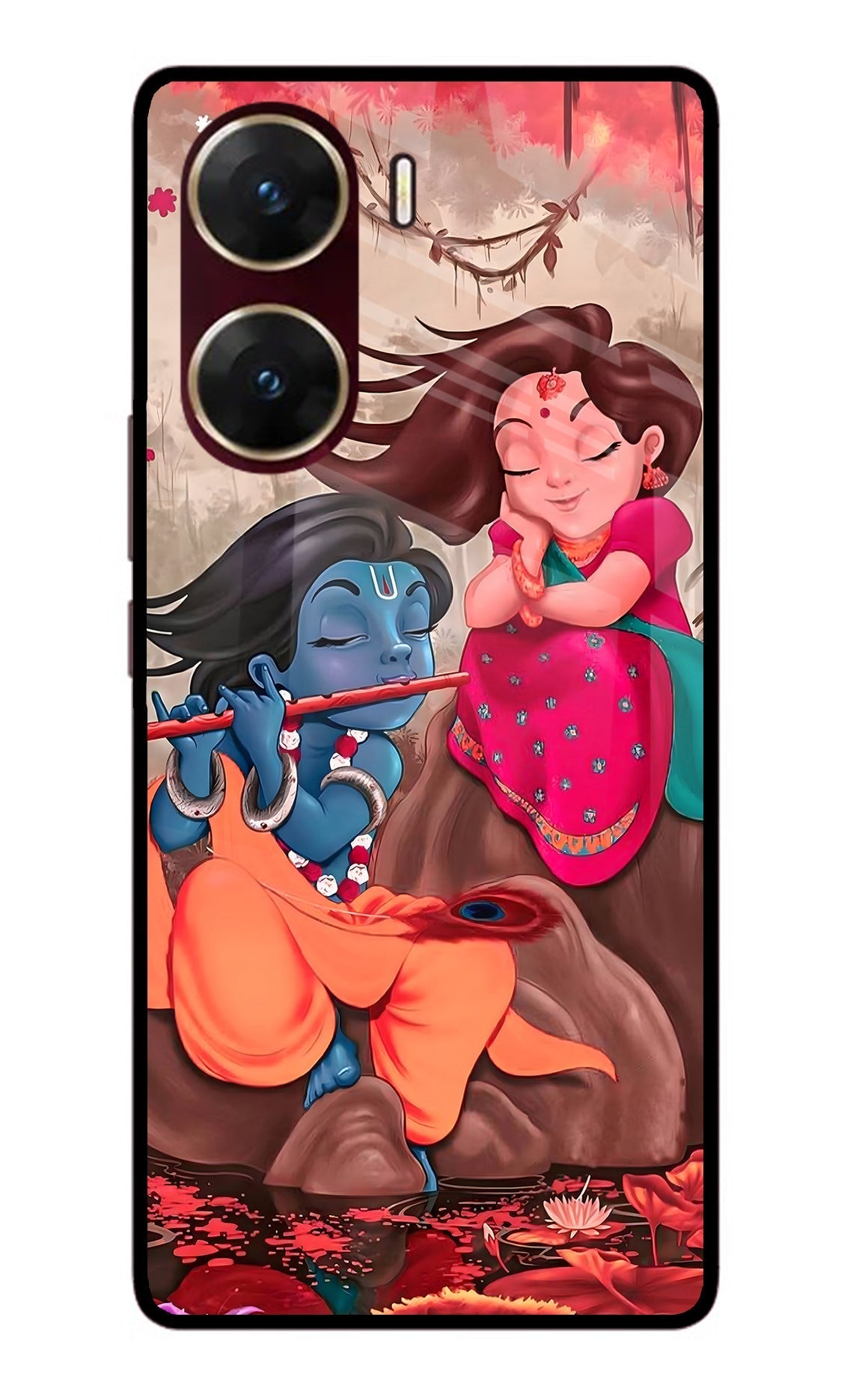 Radhe Krishna Case for Vivo V29E