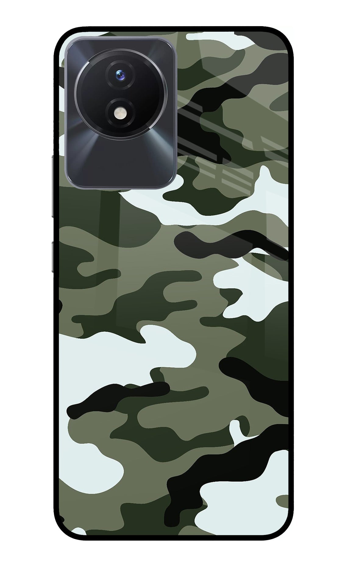 Camouflage Case for Vivo Y02/Y02T