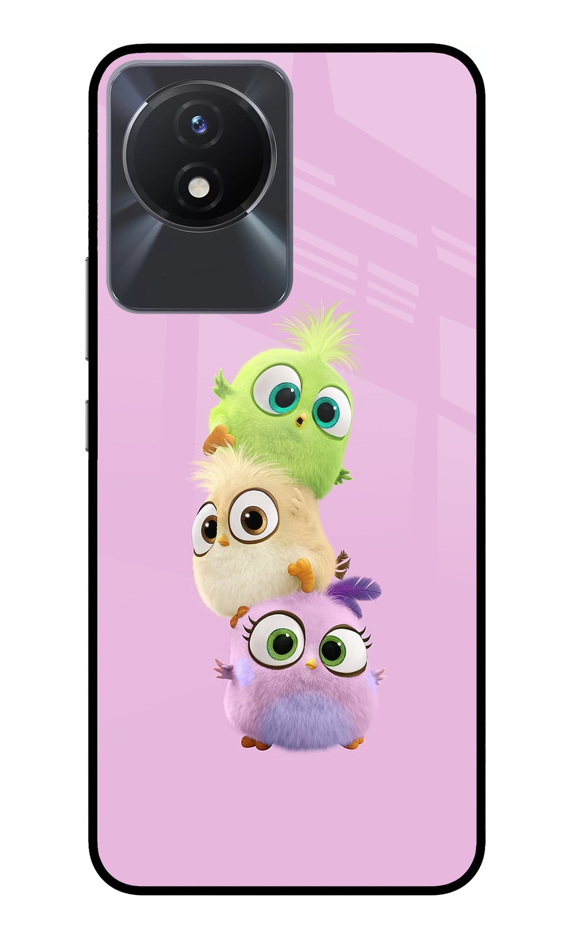 Cute Little Birds Case for Vivo Y02/Y02T