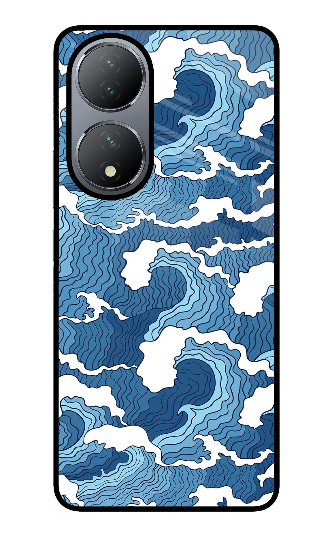 Blue Waves Case for Vivo Y100