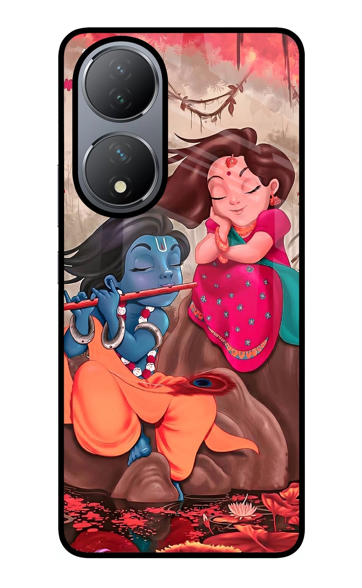 Radhe Krishna Case for Vivo Y100