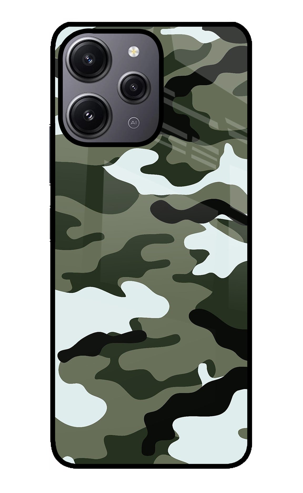 Camouflage Case for Redmi 12 4G