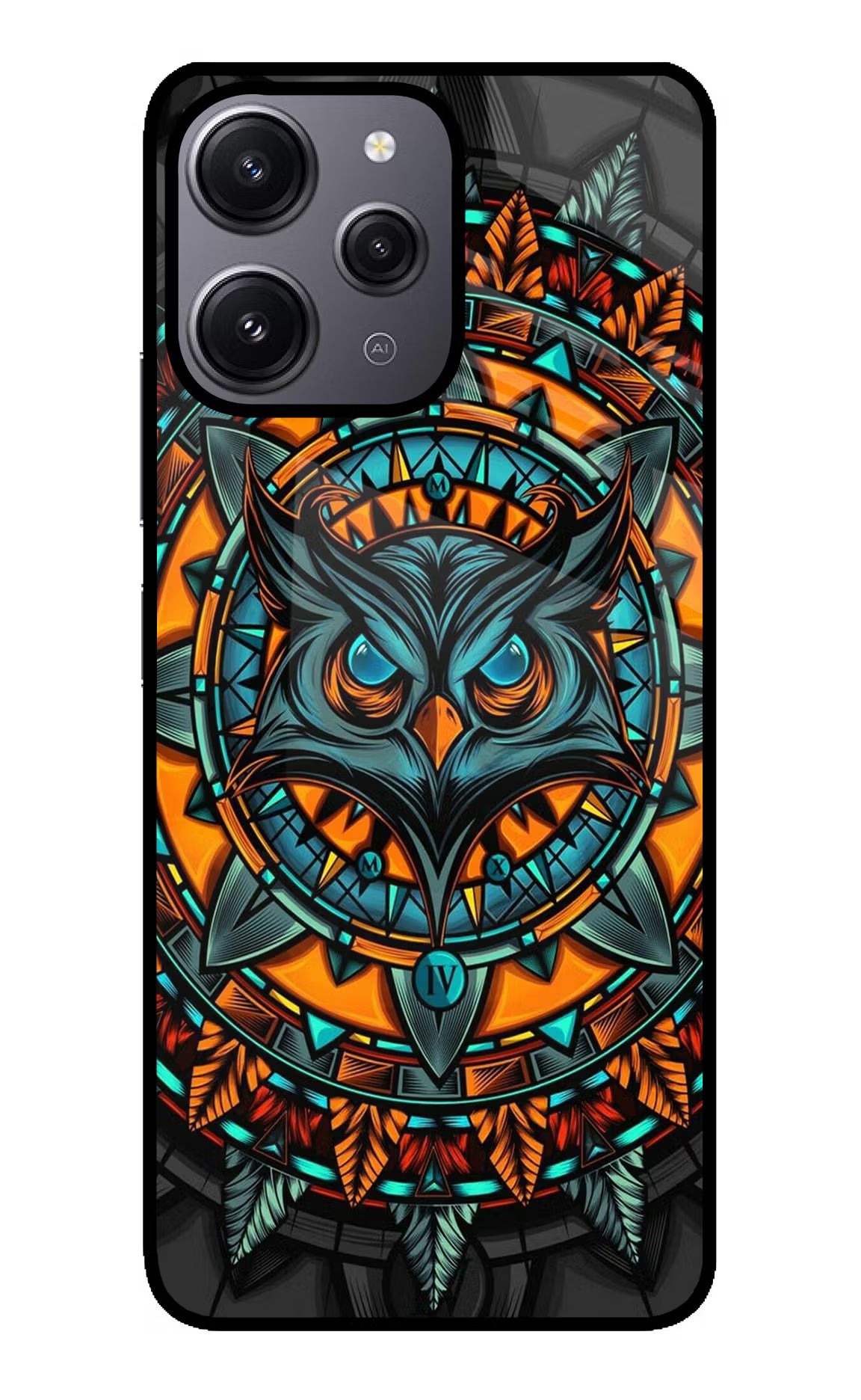 Angry Owl Art Case for Redmi 12 4G by Casekaro