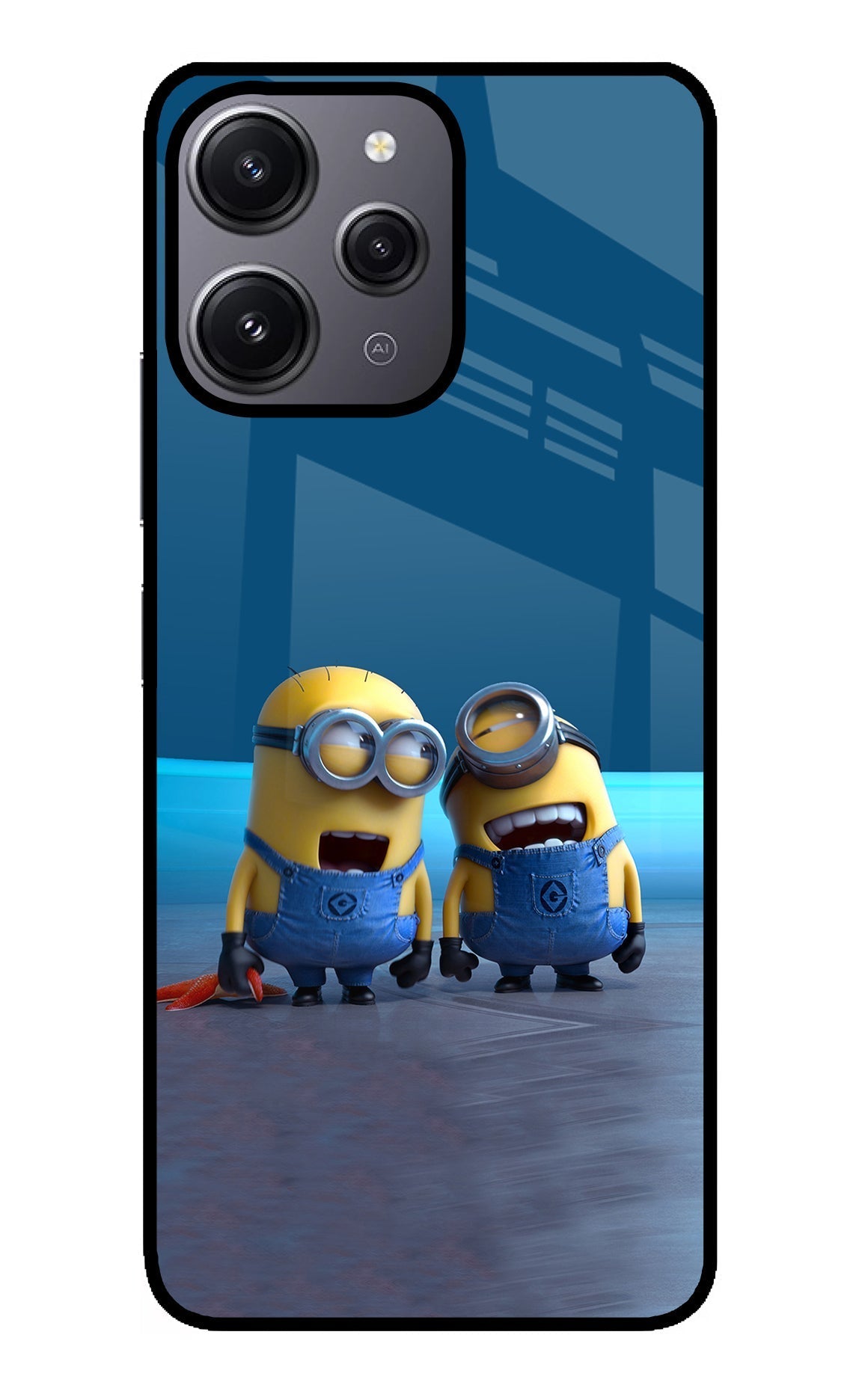 Minion Laughing Case for Redmi 12 4G