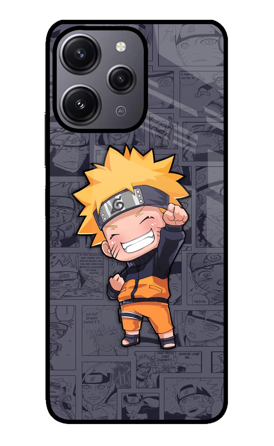 Chota Naruto Case for Redmi 12 4G by Casekaro