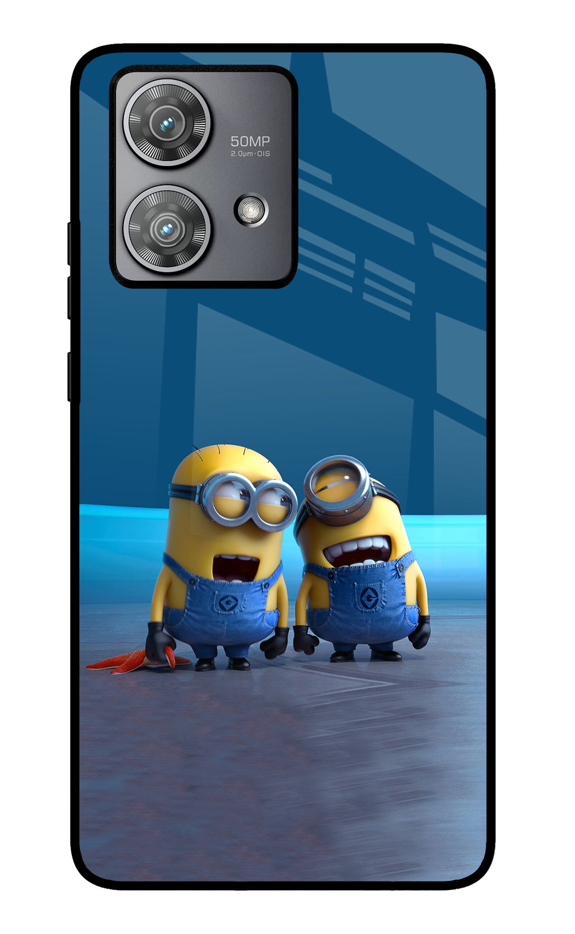 Minion Laughing Case for Moto Edge 40 Neo