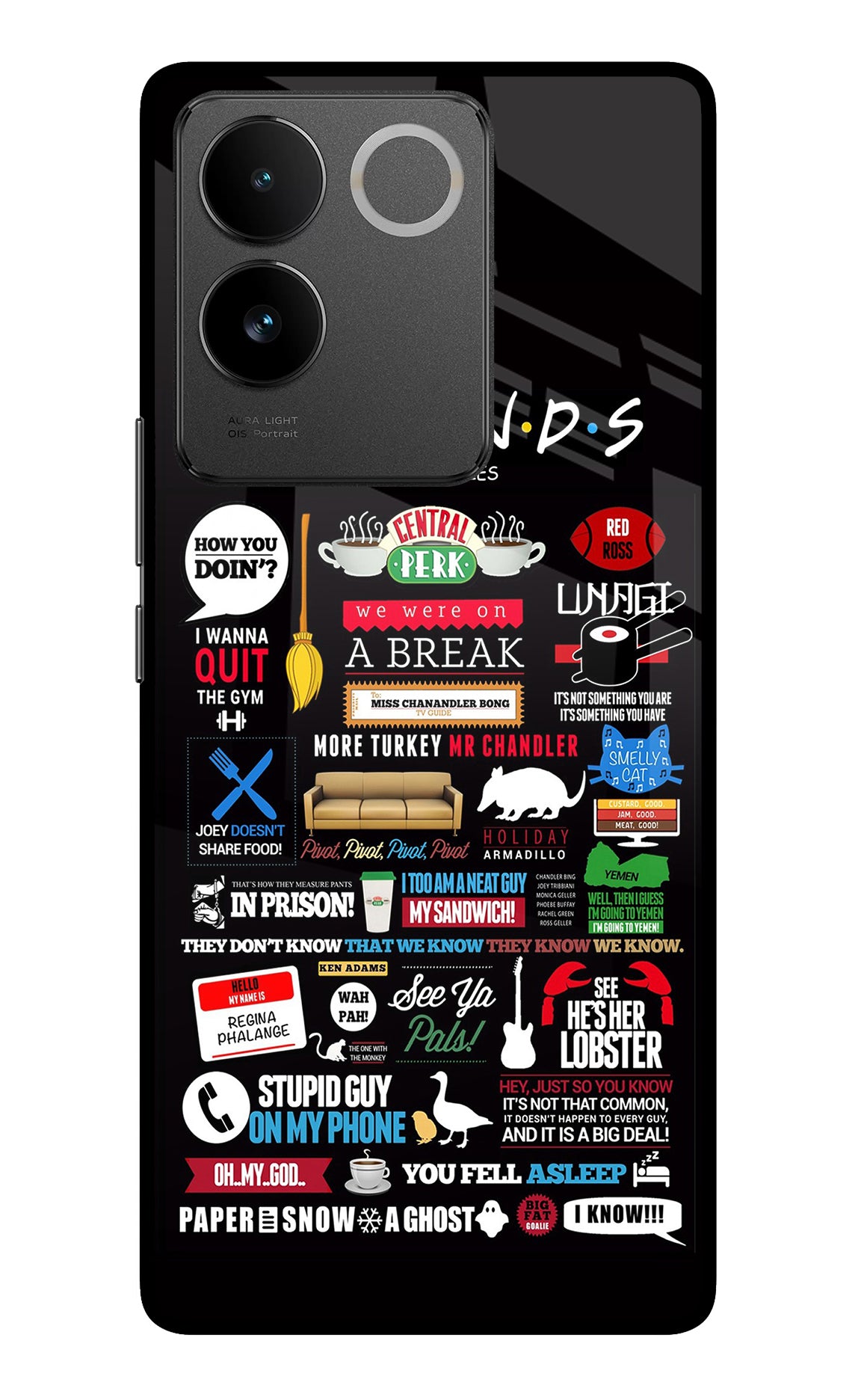 FRIENDS Case for Vivo T2 Pro 5G