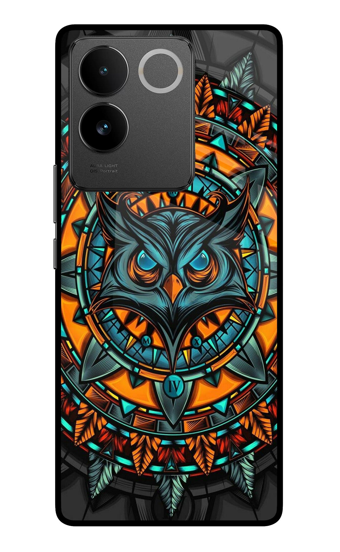 Angry Owl Art Case for Vivo T2 Pro 5G