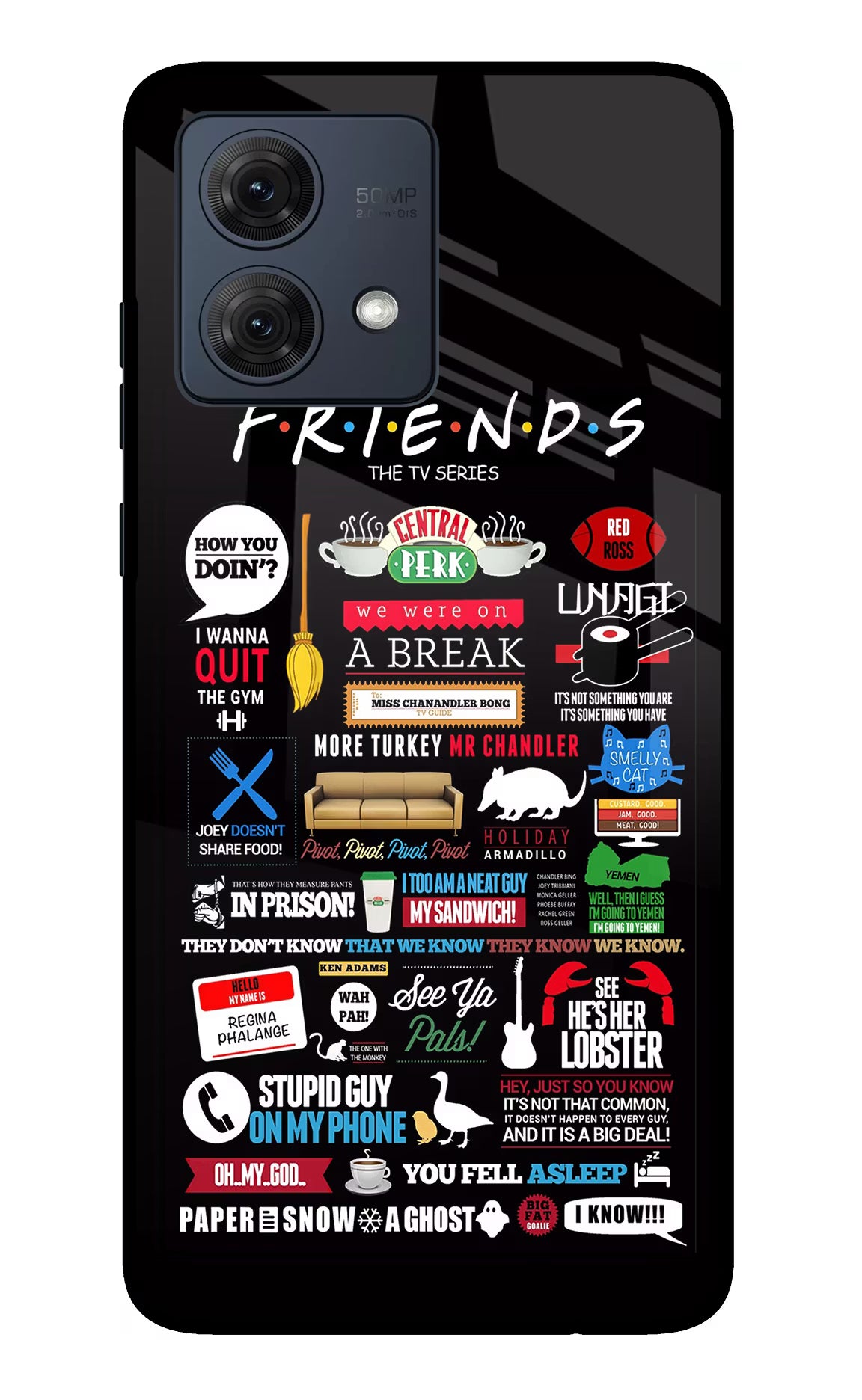 FRIENDS Case for Moto G84 5G by Casekaro