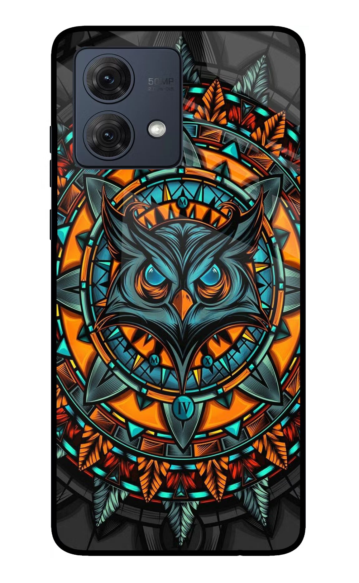 Angry Owl Art Case for Moto G84 5G by Casekaro
