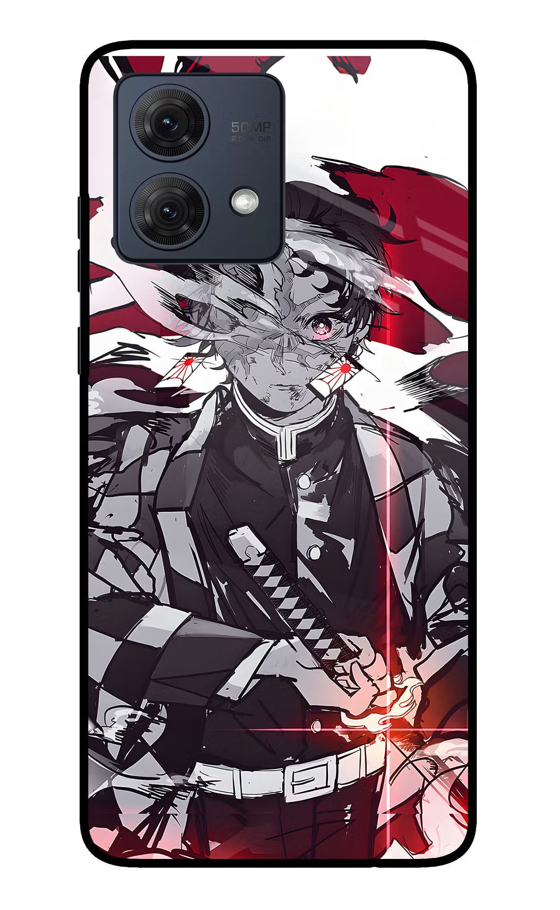 Demon Slayer Case for Moto G84 5G by Casekaro