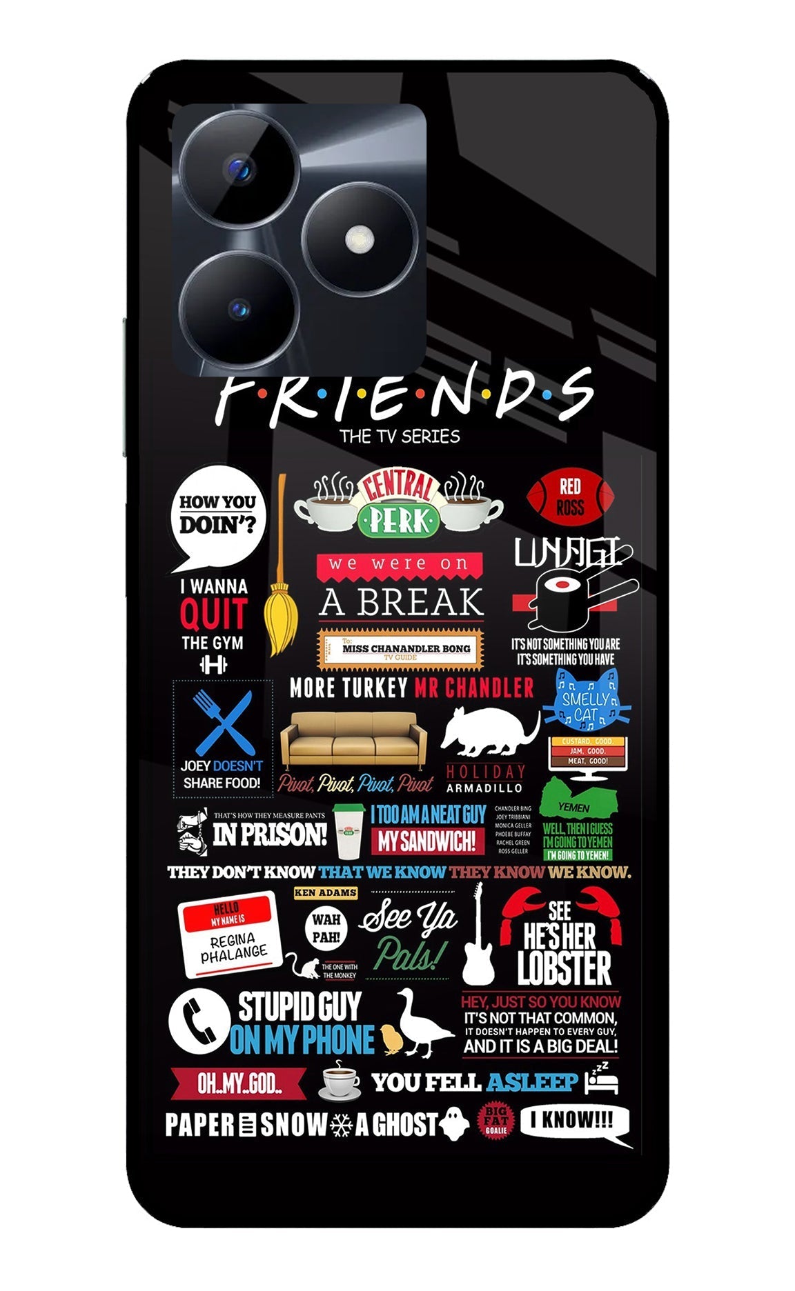 FRIENDS Case for Realme C53