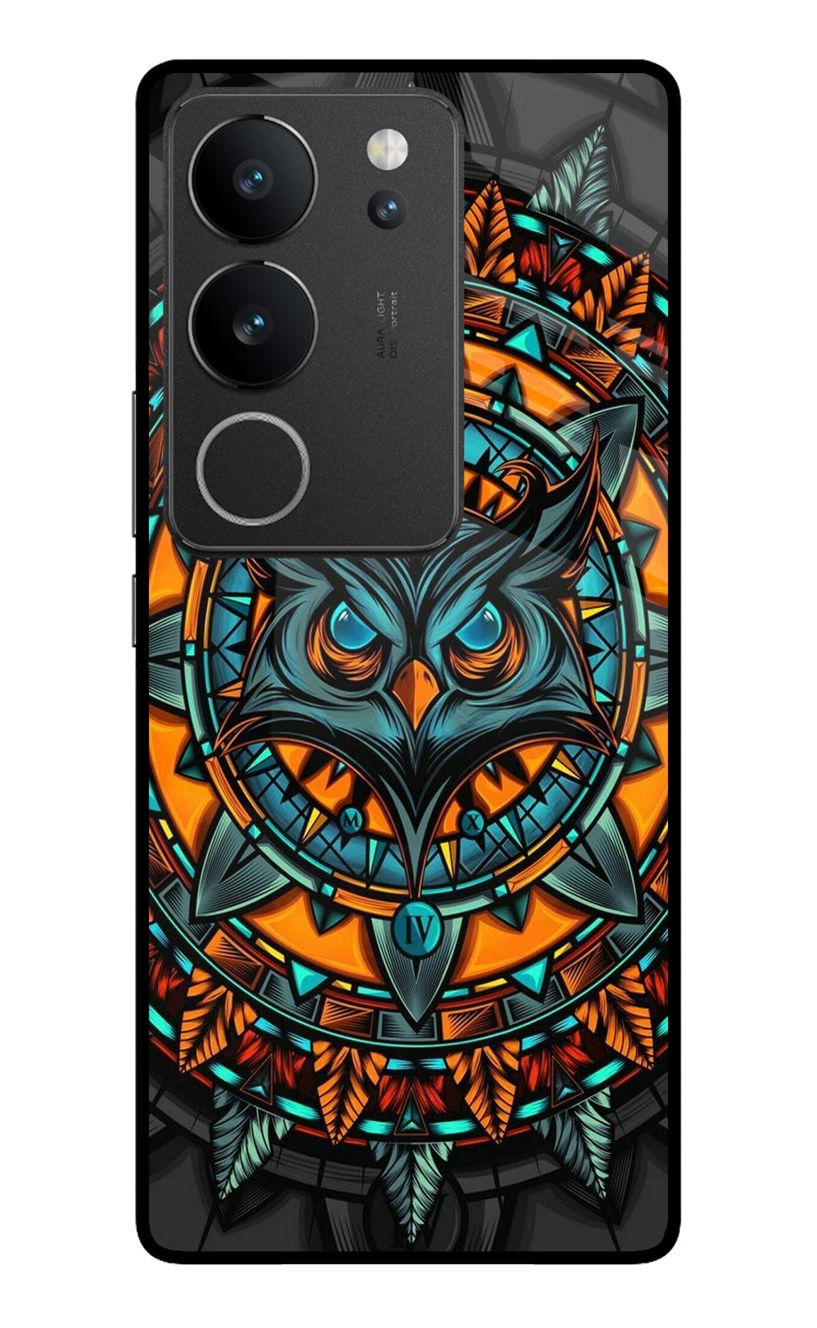 Angry Owl Art Case for Vivo V29/V29 Pro