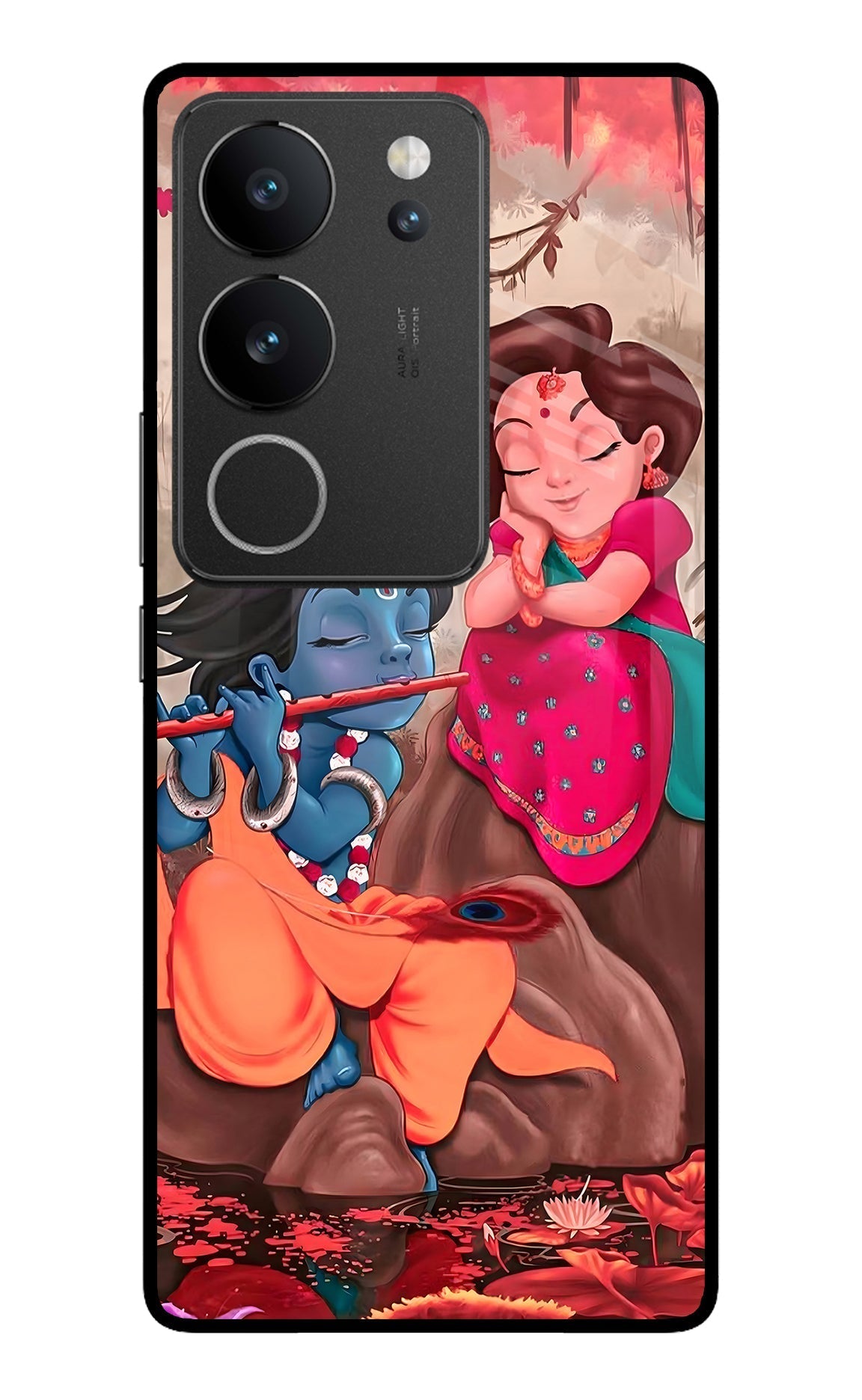 Radhe Krishna Case for Vivo V29/V29 Pro