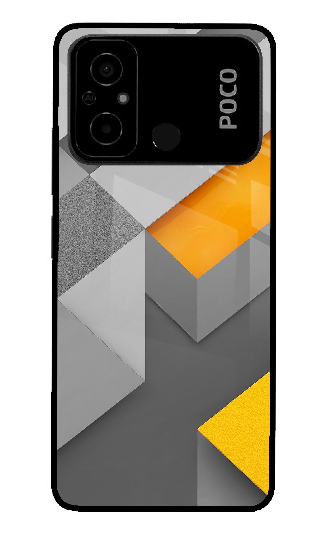 Abstract Case for Poco C55