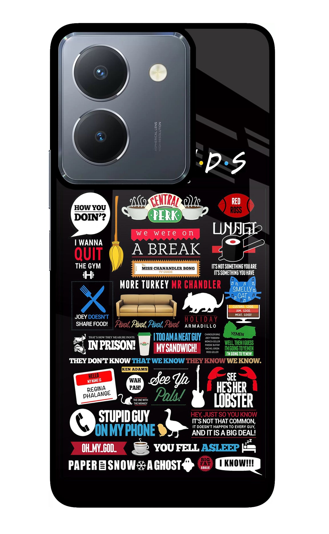 FRIENDS Case for Vivo Y36