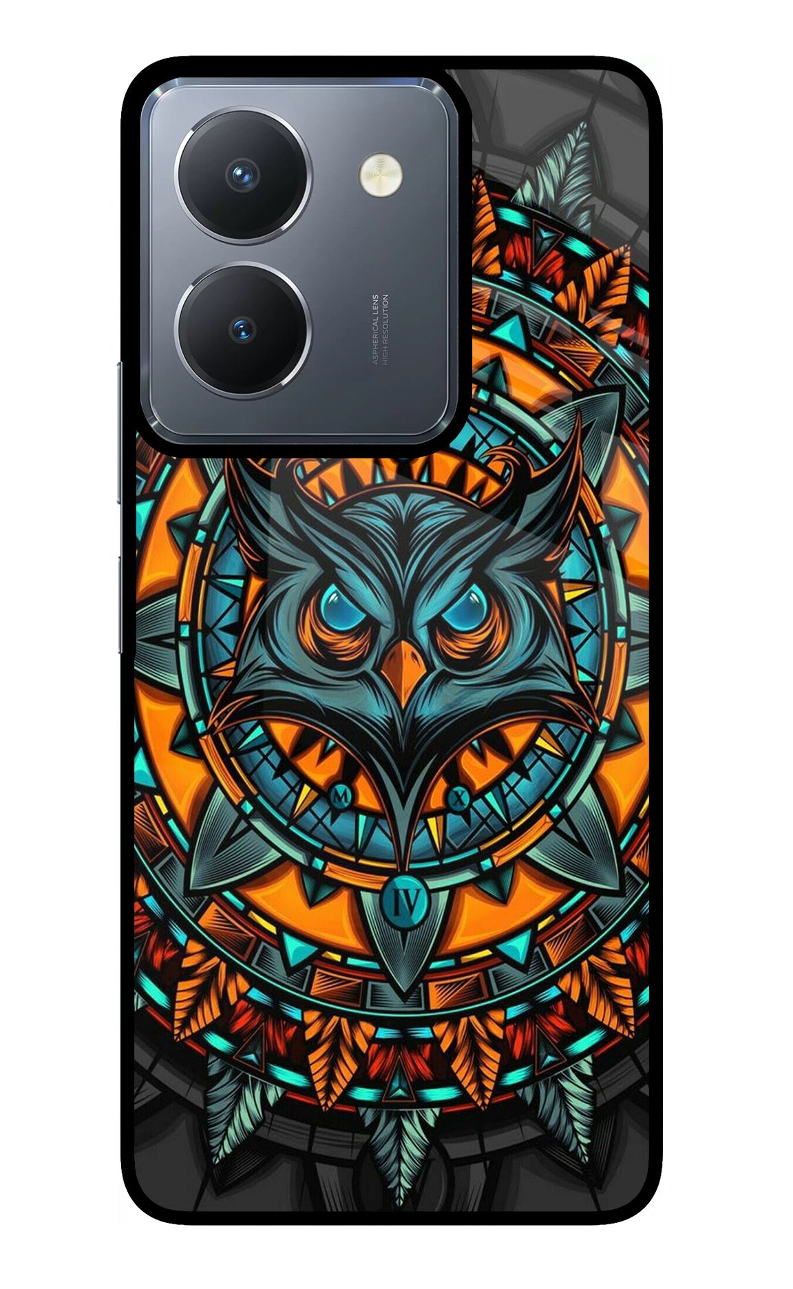 Angry Owl Art Case for Vivo Y36