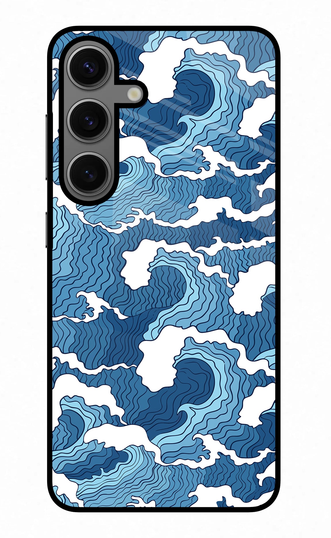 Blue Waves Case for Samsung S24