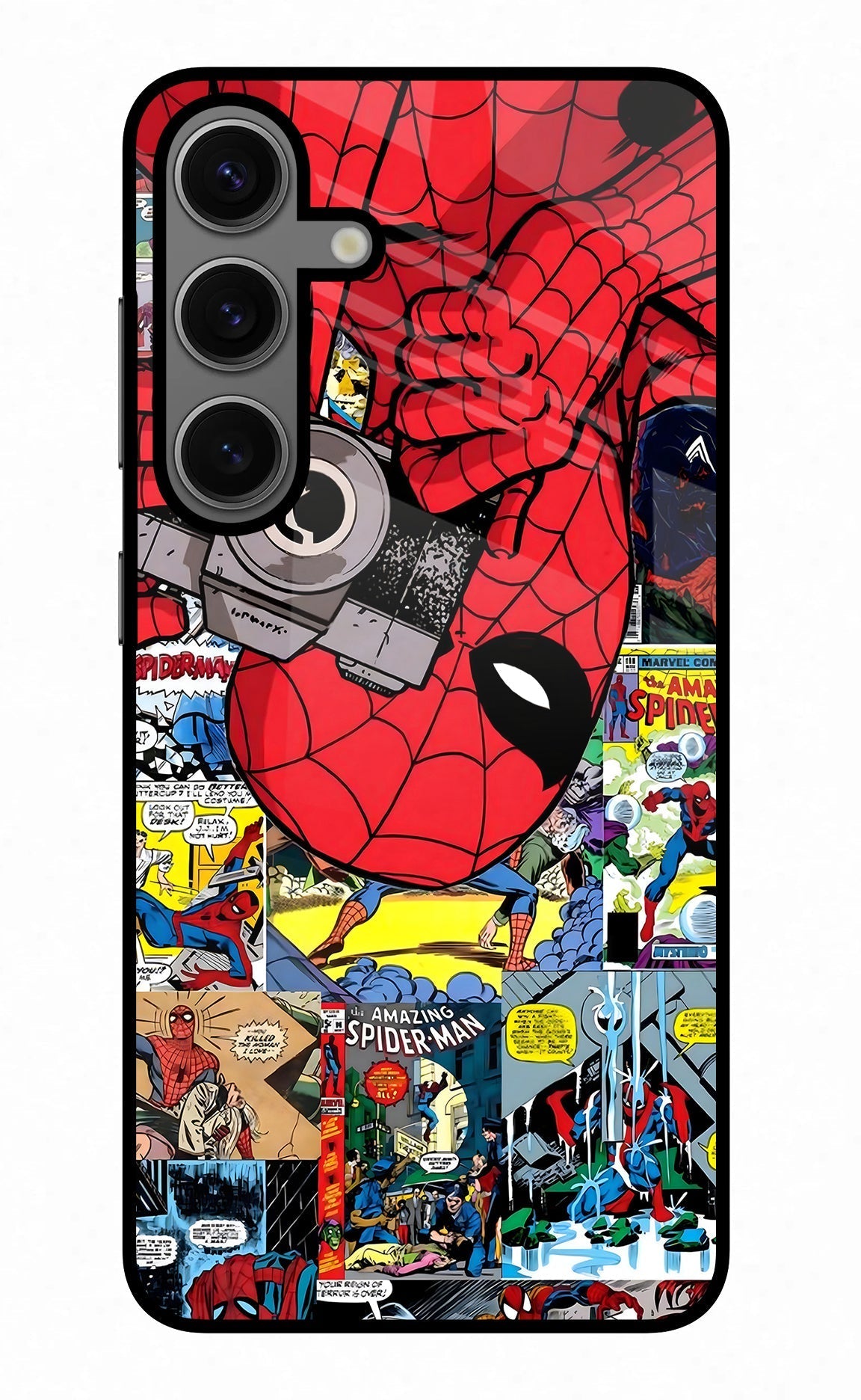 Spider Man Case for Samsung S24 Plus