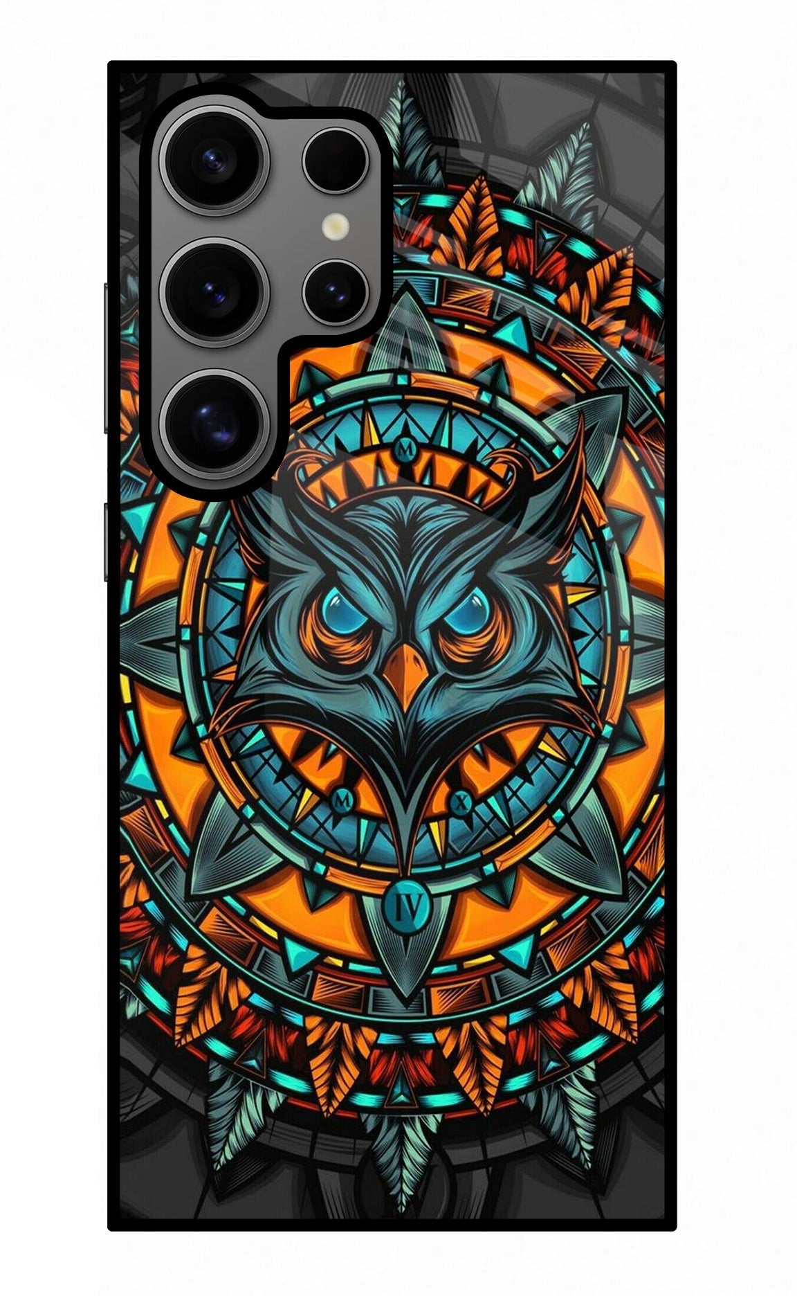 Angry Owl Art Case for Samsung S24 Ultra