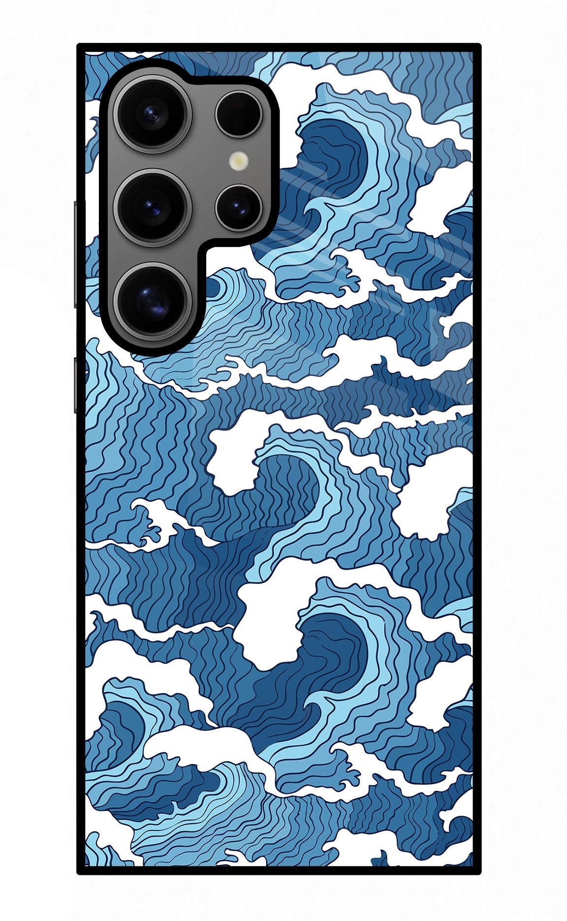 Blue Waves Case for Samsung S24 Ultra