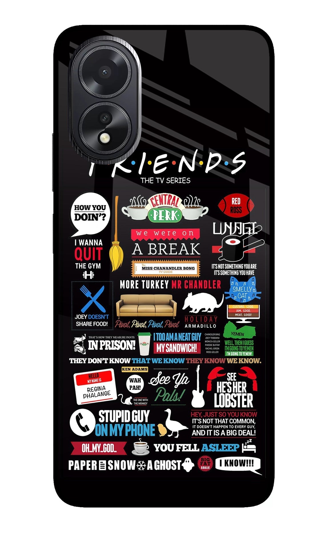 FRIENDS Case for Oppo A18/Oppo A38