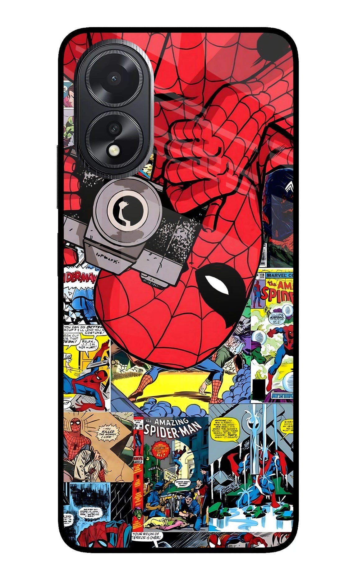 Spider Man Case for Oppo A18/Oppo A38