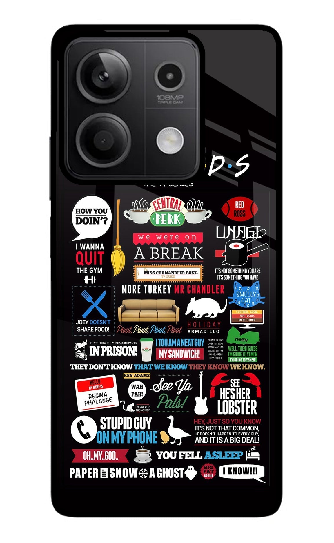 FRIENDS Case for Redmi Note 13 5G