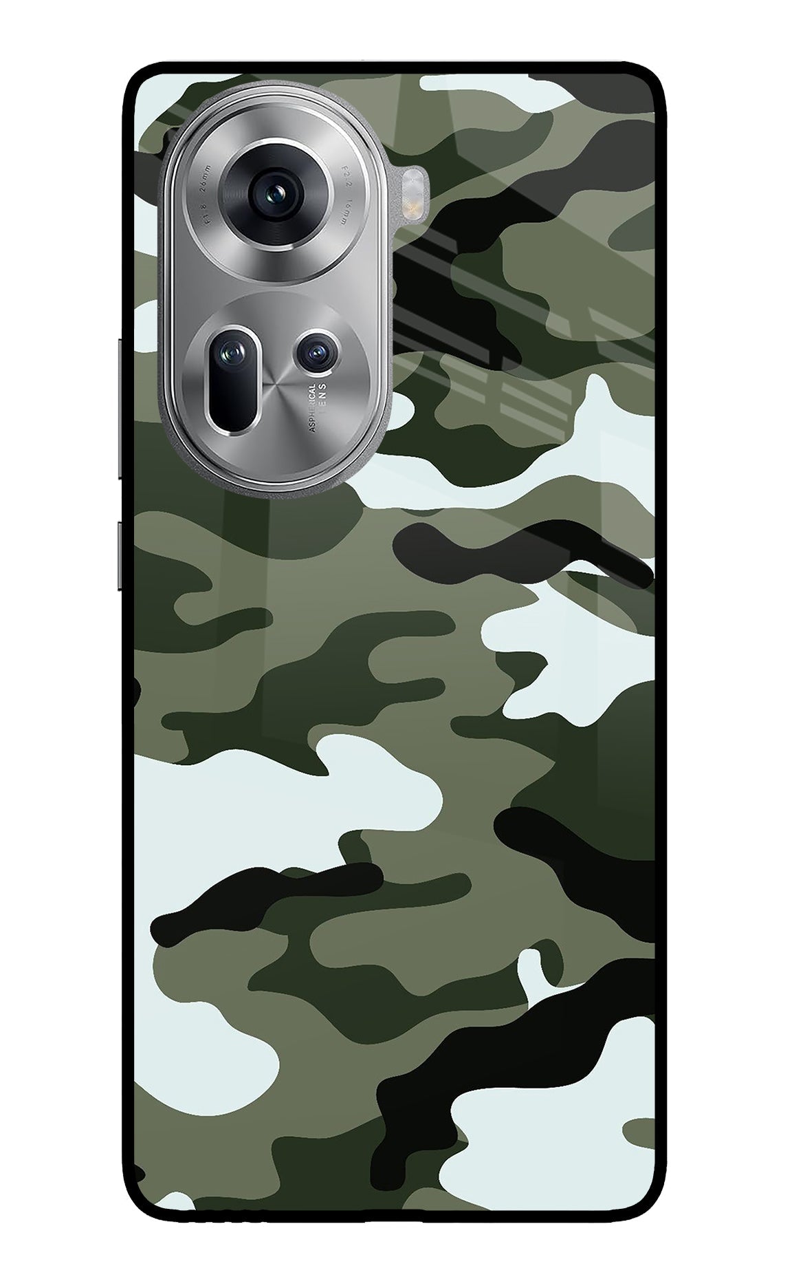 Camouflage Case for Oppo Reno11