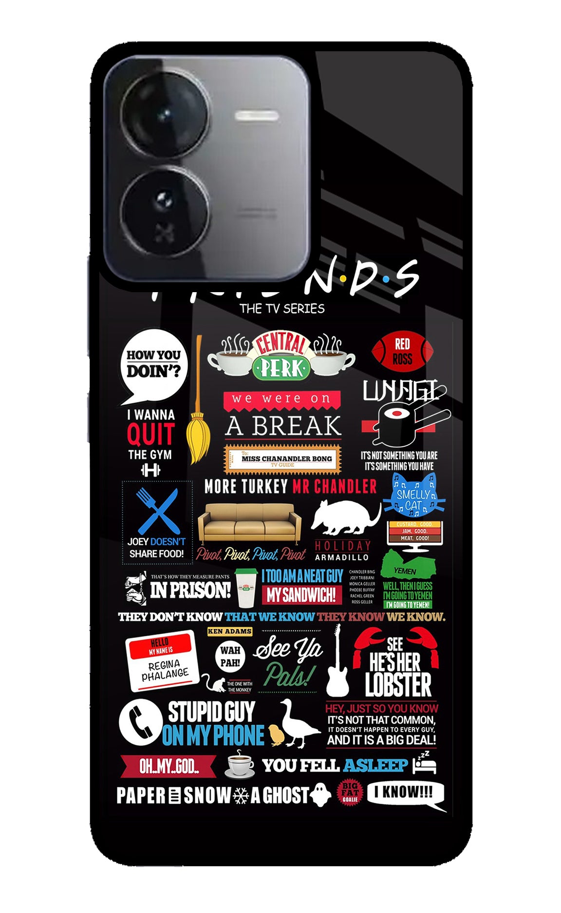 FRIENDS Case for iQOO Z9 5G