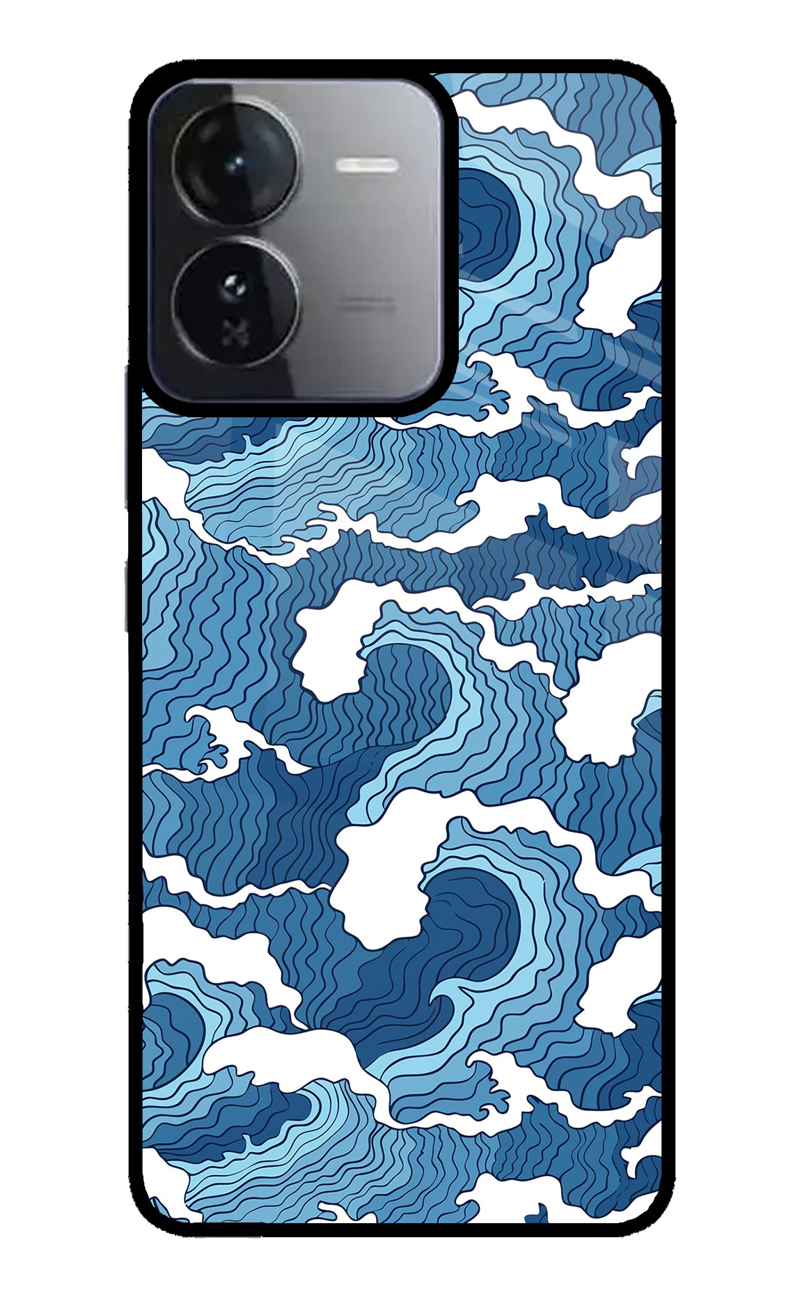 Blue Waves Case for iQOO Z9 5G