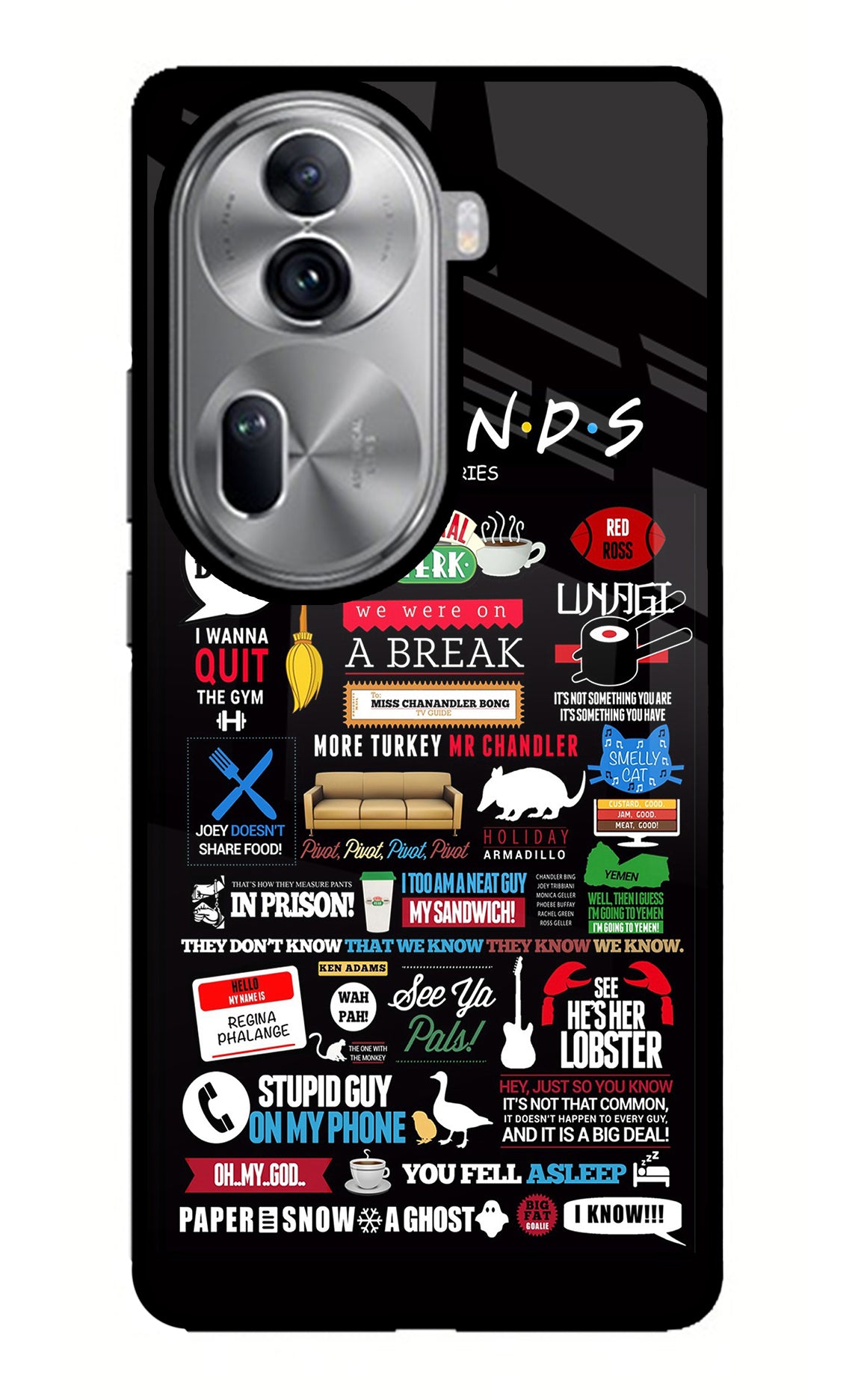 FRIENDS Case for Oppo Reno11 Pro 5G