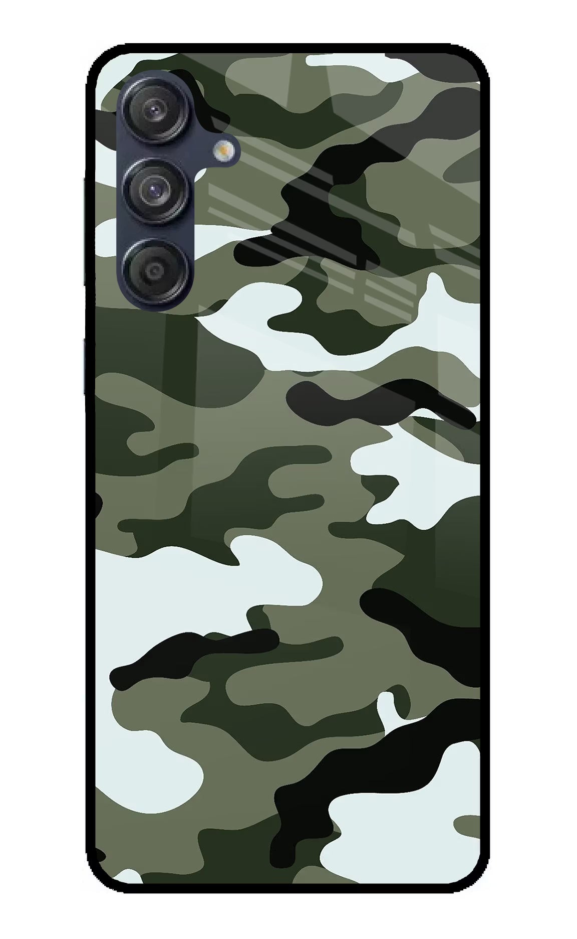 Camouflage Case for Samsung M55 5G by Casekaro