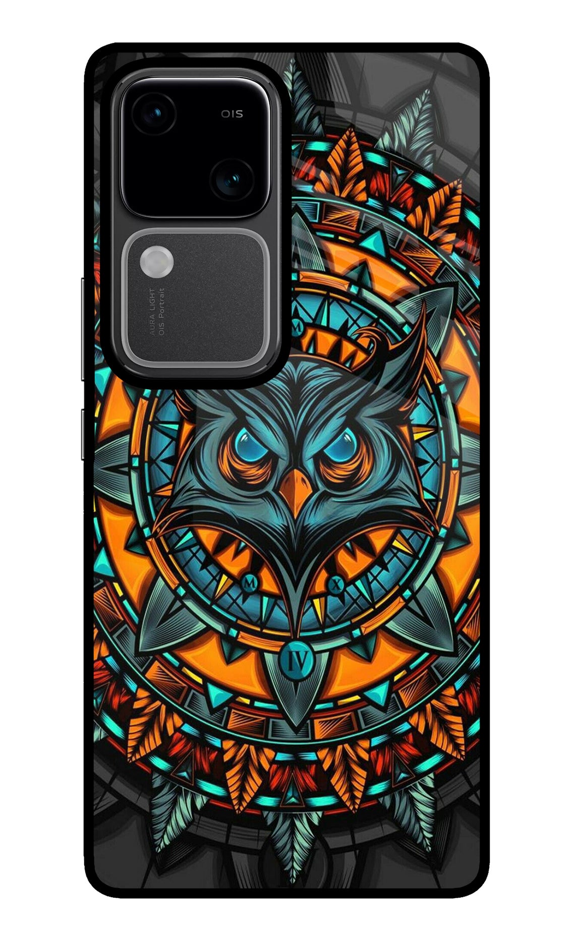 Angry Owl Art Case for Vivo V30 5G
