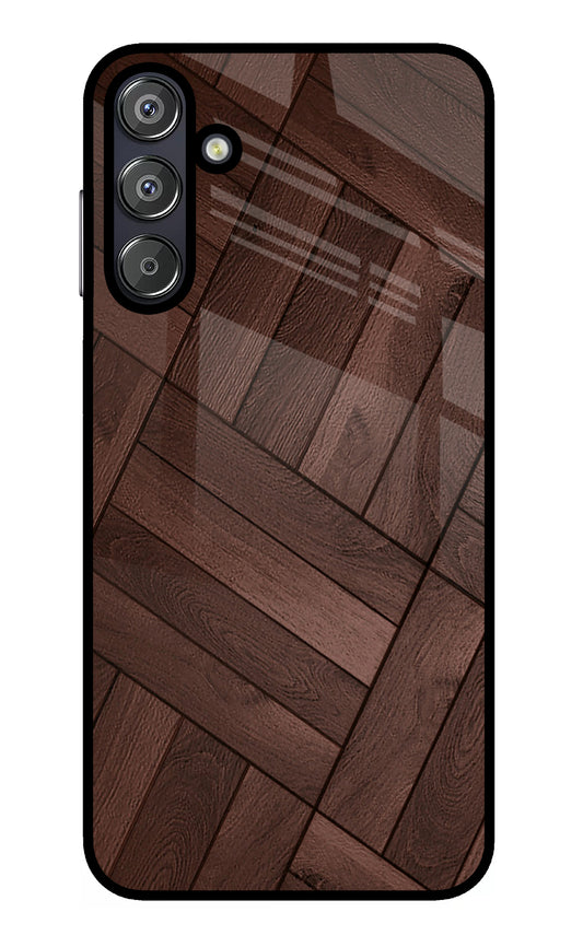 Wooden Texture Design Samsung F15 5G Glass Case