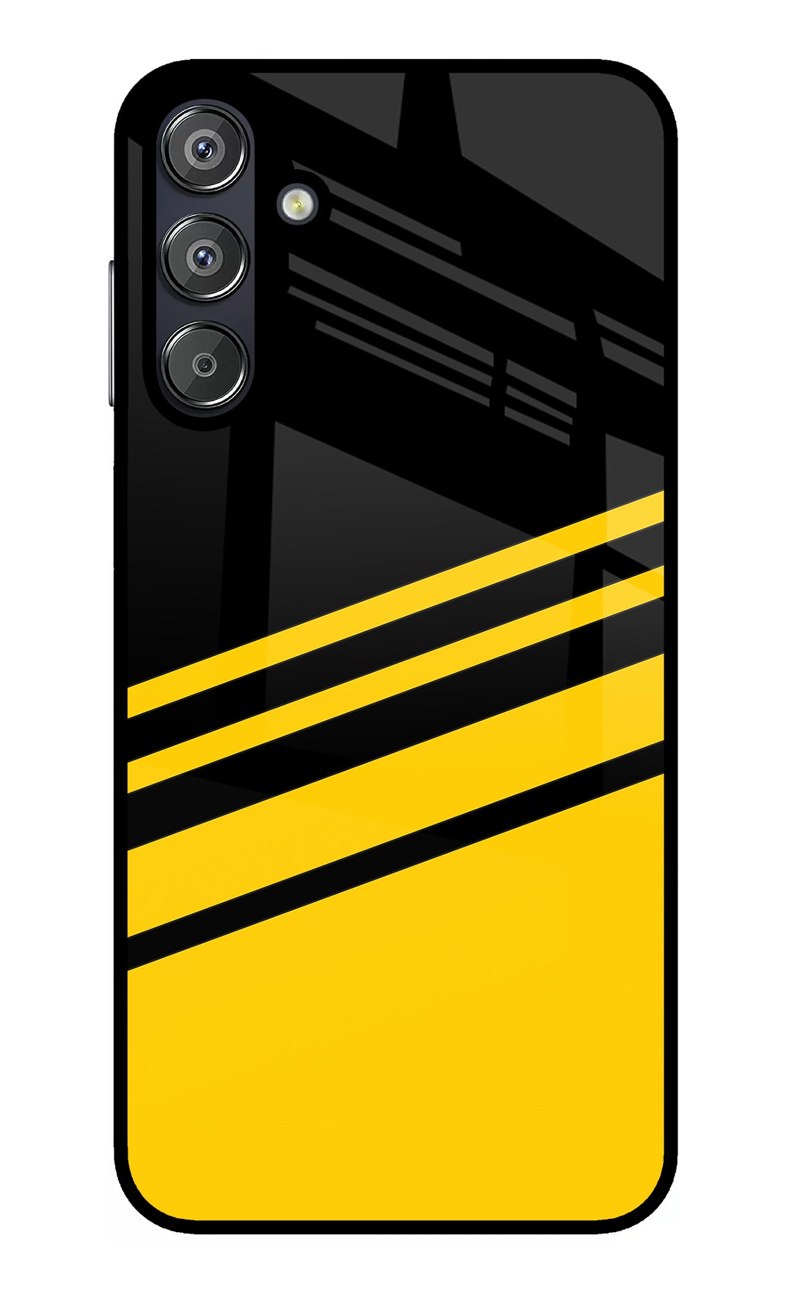 Yellow Shades Samsung F15 5G Glass Case