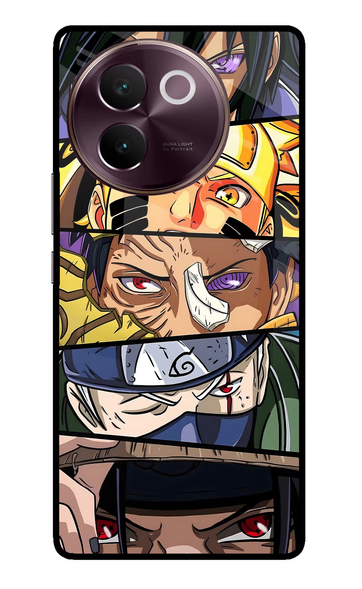 Naruto Character Case for Vivo V30e by Casekaro