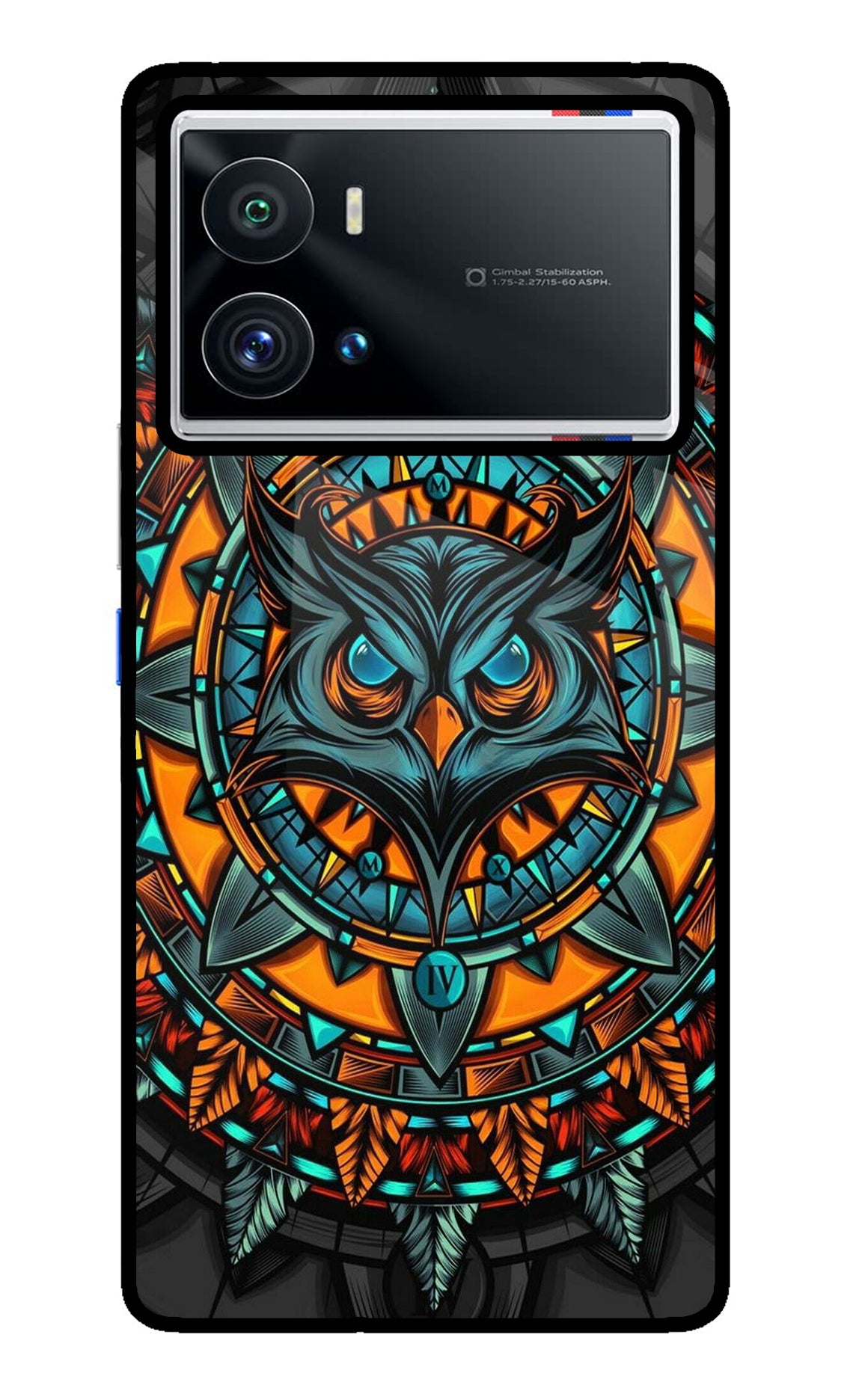 Angry Owl Art Case for iQOO 9 Pro 5G
