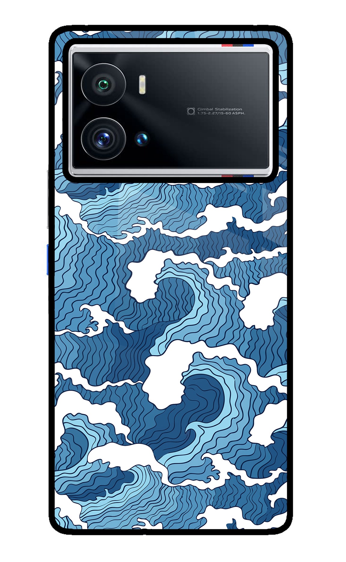 Blue Waves Case for iQOO 9 Pro 5G