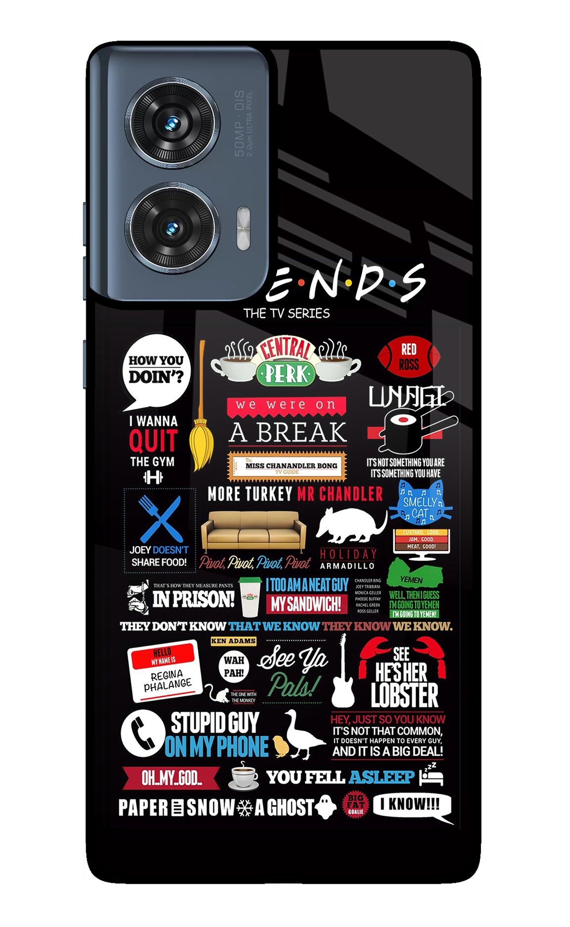 FRIENDS Case for Moto Edge 50 Fusion