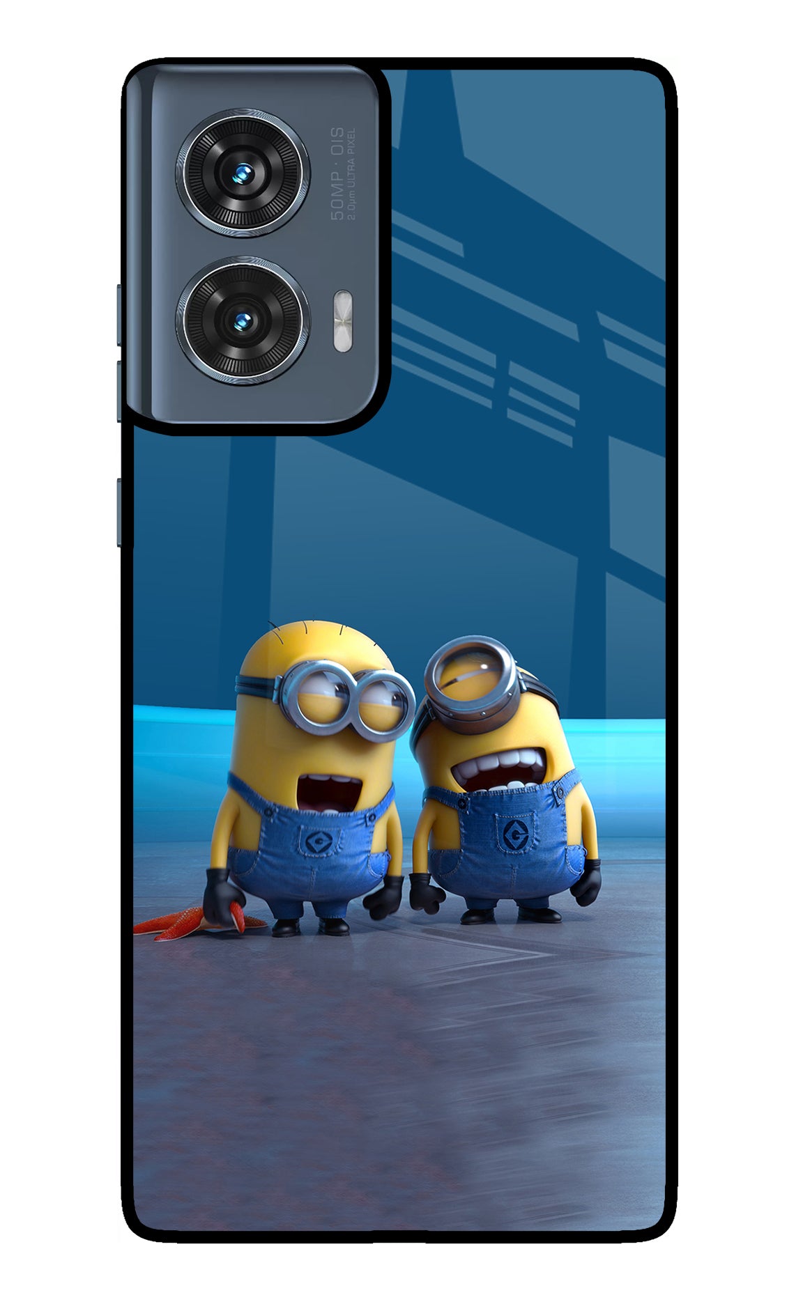 Minion Laughing Case for Moto Edge 50 Fusion