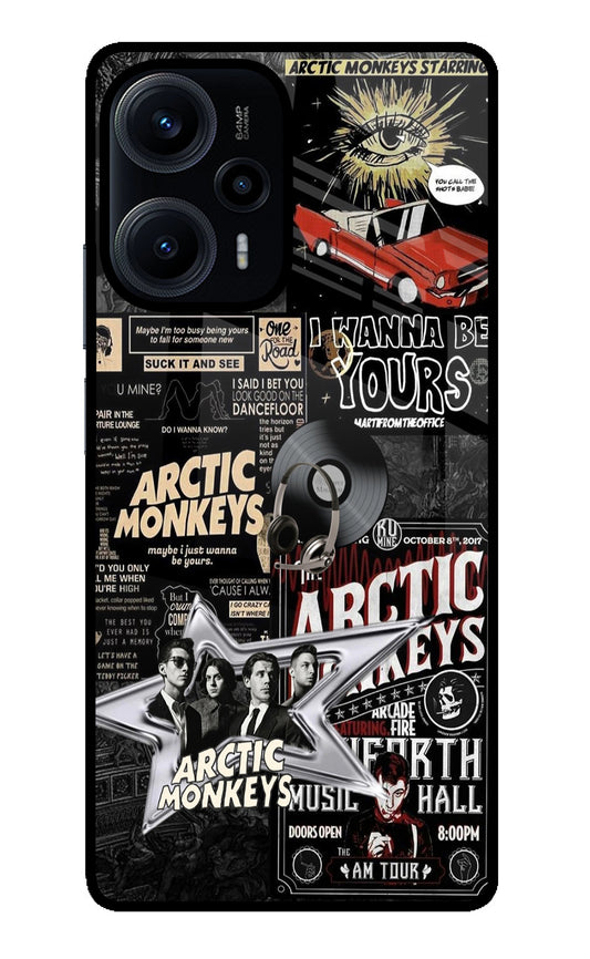 Arctic Monkeys Poco F5 5G Glass Case